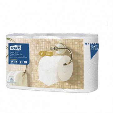 Tork Extra jemný toaletní papír konvenční role Premium – 4vrstvý