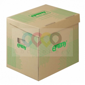 Archivační úložná krabice Emba, 33 x 30 x 29,5 cm, balení 10 kusů