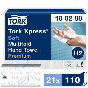 Tork Xpress® jemné papírové ručníky Multifold, 21 ks
