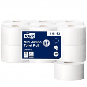 Tork toaletní papír Mini Jumbo role Advanced – 1vrstvý, 12 ks