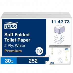 Tork Folded Soft toaletní papír Premium, 30 ks