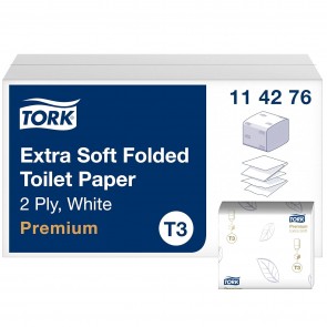 Tork Folded Extra Soft toaletní papír Premium, 30 ks