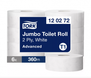 Tork toaletní papír Jumbo role Advanced, 6 ks