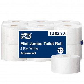Tork toaletní papír Mini Jumbo role Advanced, 12 ks