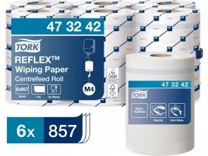 Tork Reflex™ papírová utěrka, 6 ks