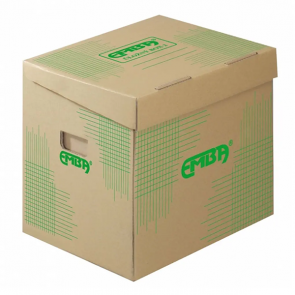 Archivační úložná krabice Emba, 33 x 30 x 29,5 cm, balení 10 kusů
