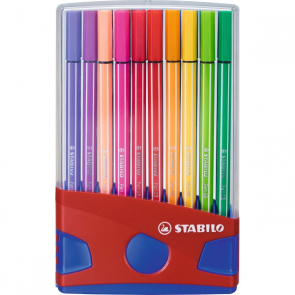 Fixy Stabilo Pen 68, mix barev, 20 ks