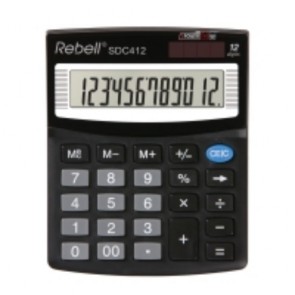 Rebell SDC412 stolní kalkulačka